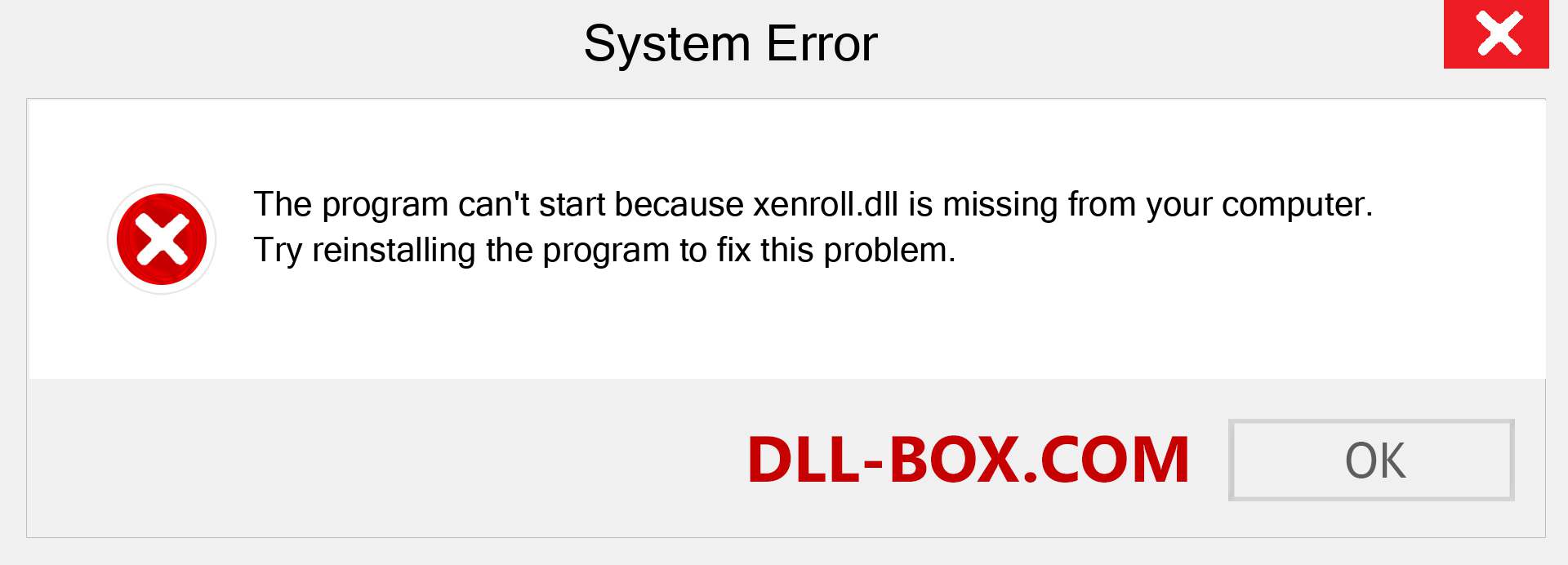  xenroll.dll file is missing?. Download for Windows 7, 8, 10 - Fix  xenroll dll Missing Error on Windows, photos, images